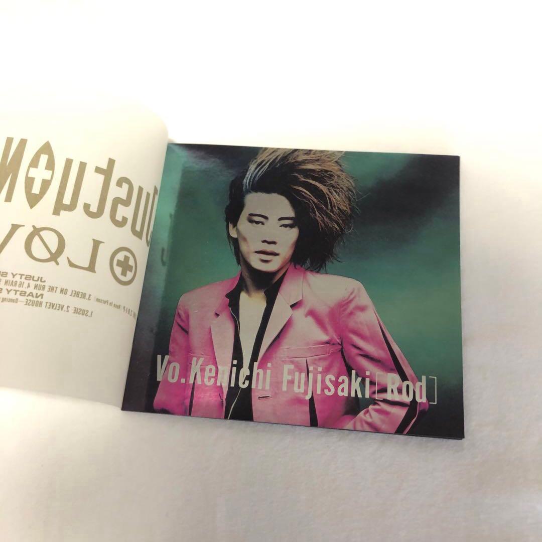 廃盤・レア・帯なし◆JUSTY-NASTY／LOVE（2CD）藤崎賢一◆V系名盤