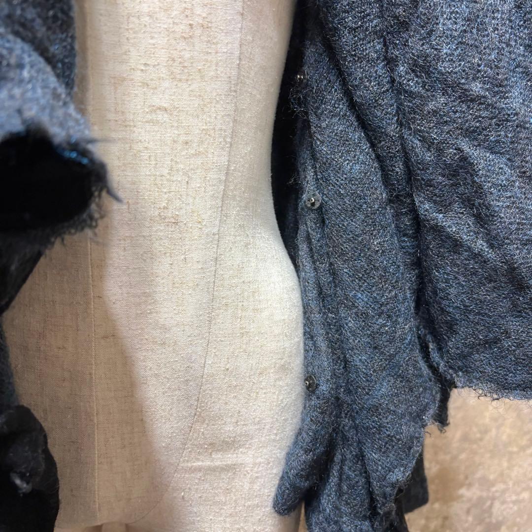 Yohji Yamamoto ヨウジヤマモト ニット カーディガン 変形