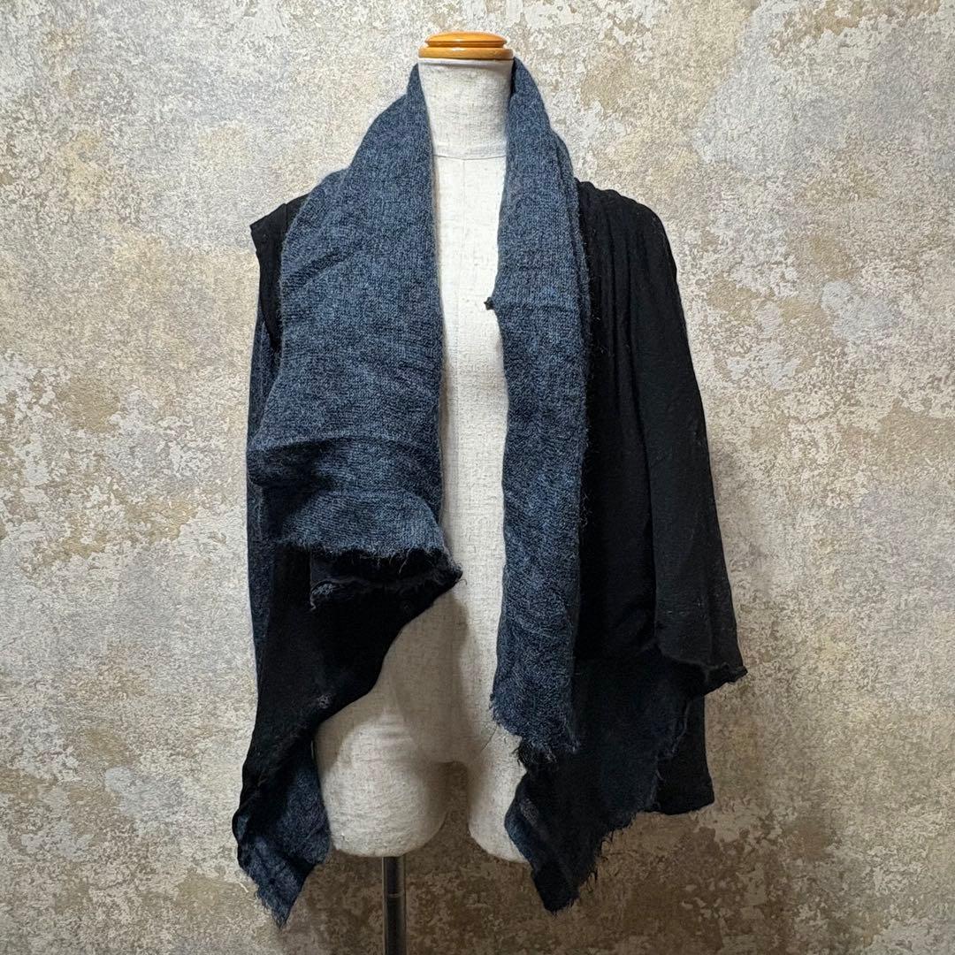 Yohji Yamamoto ヨウジヤマモト ニット カーディガン 変形