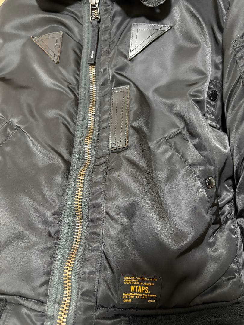 ダブルタップス B-15A フライトジャケット MA-1 wtaps