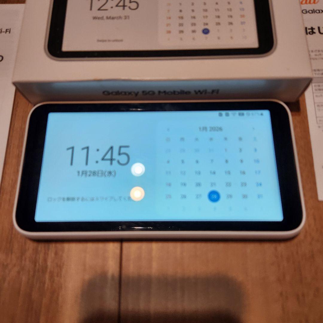 Galaxy 5G Mobile Wi-Fi ホワイト