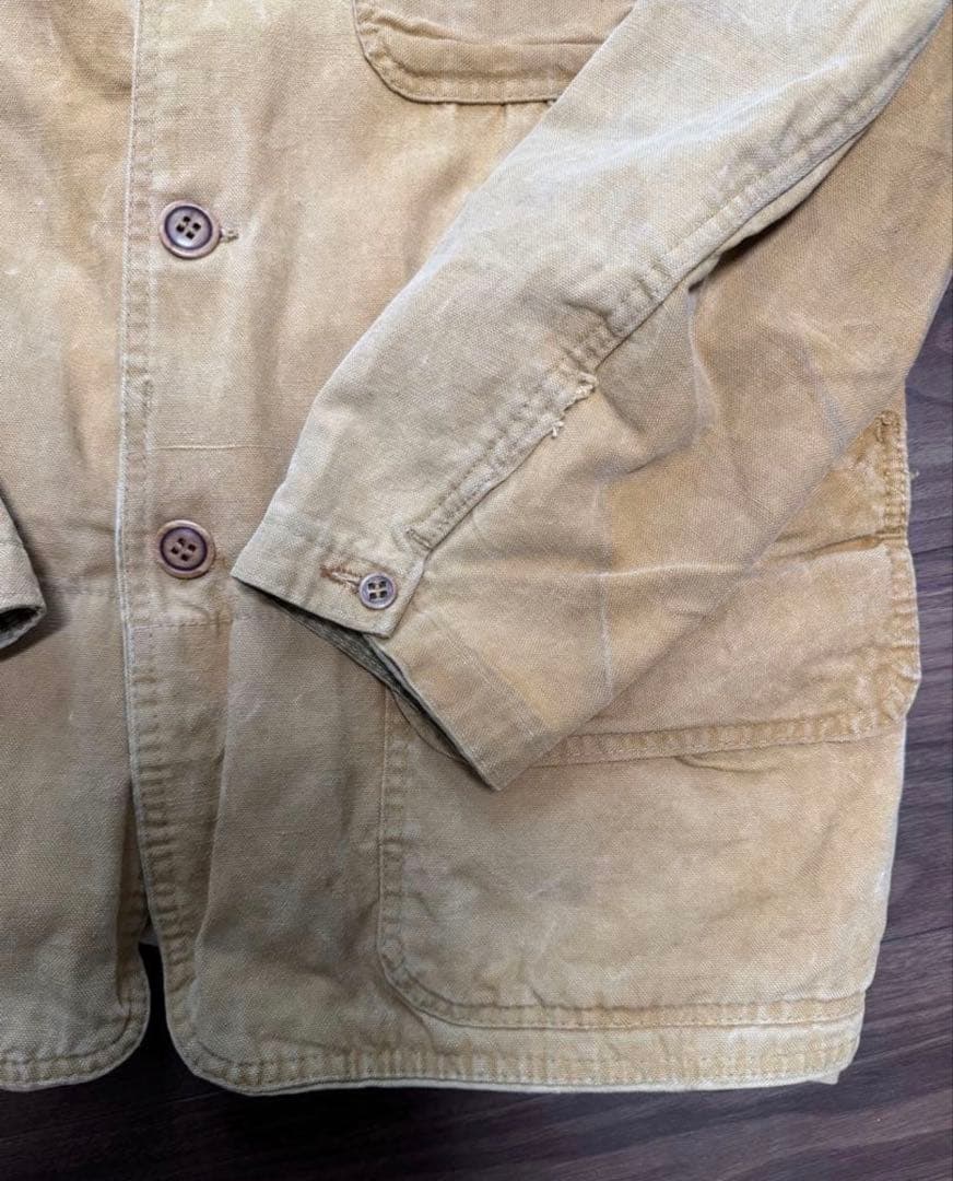 70s エルエルビーン ハンティングジャケット 筆記体タグ　Lサイズ相当