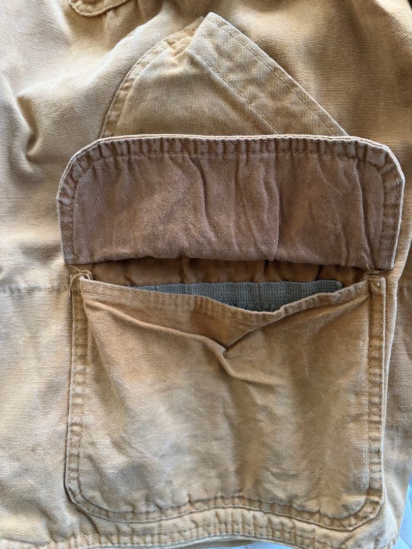 70s エルエルビーン ハンティングジャケット 筆記体タグ　Lサイズ相当