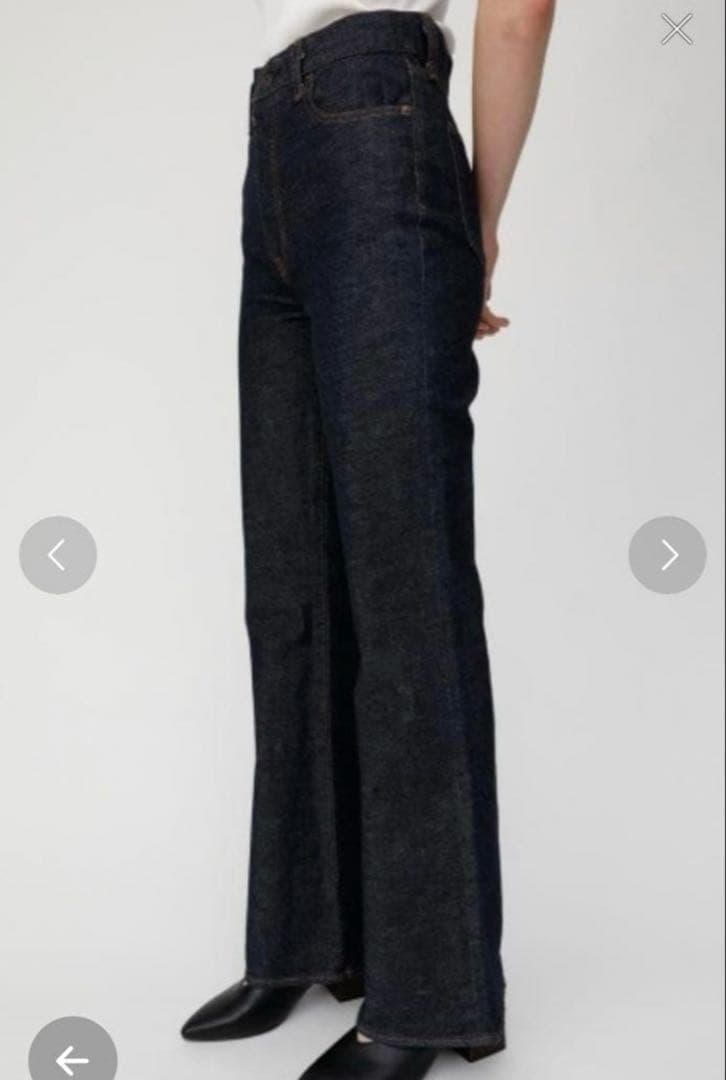 MOUSSY MVS FLARE 23 ワンウォッシュ one wash