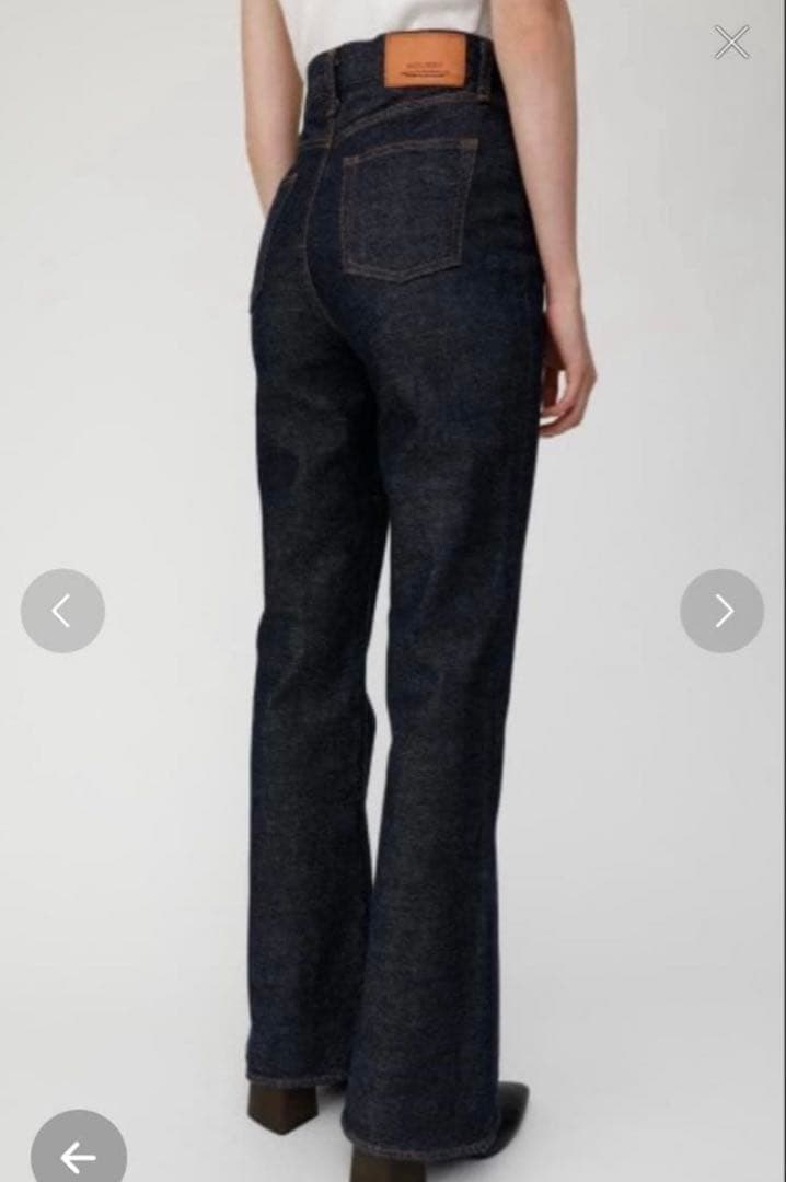 MOUSSY MVS FLARE 23 ワンウォッシュ one wash