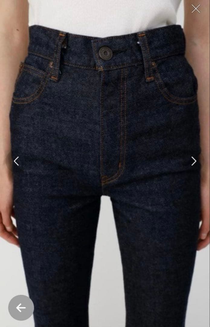 MOUSSY MVS FLARE 23 ワンウォッシュ one wash