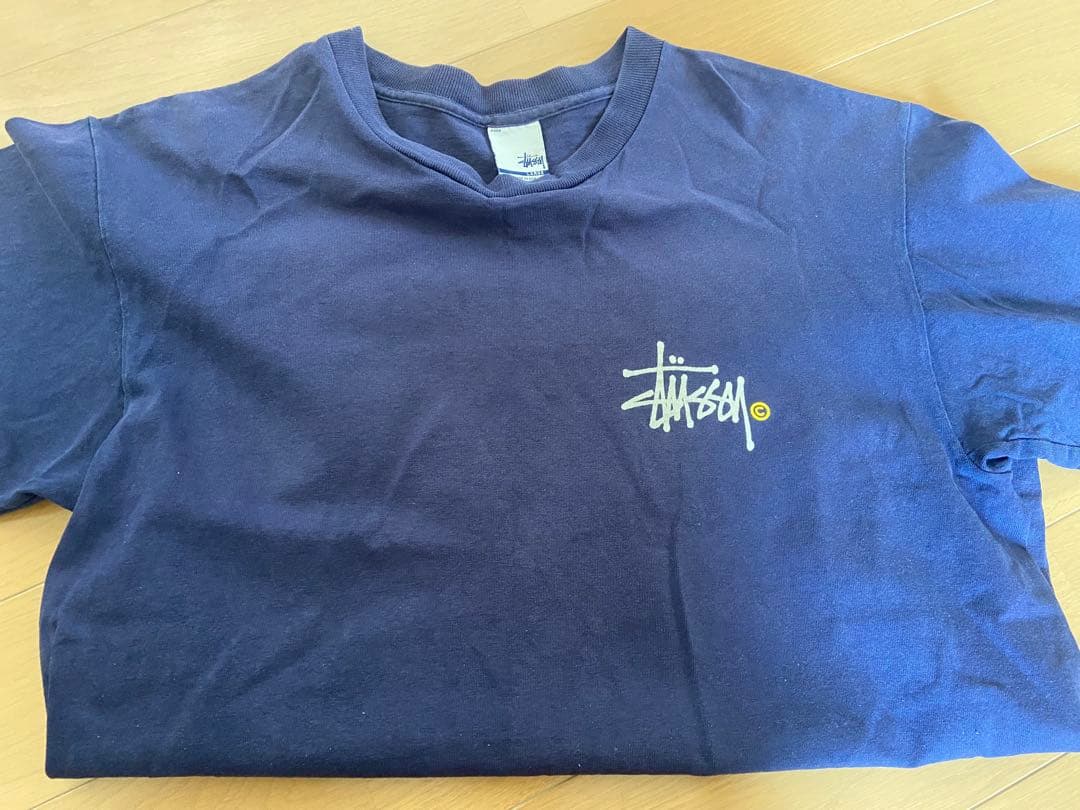 90's STUSSY USA製 stussyプリントTシャツ