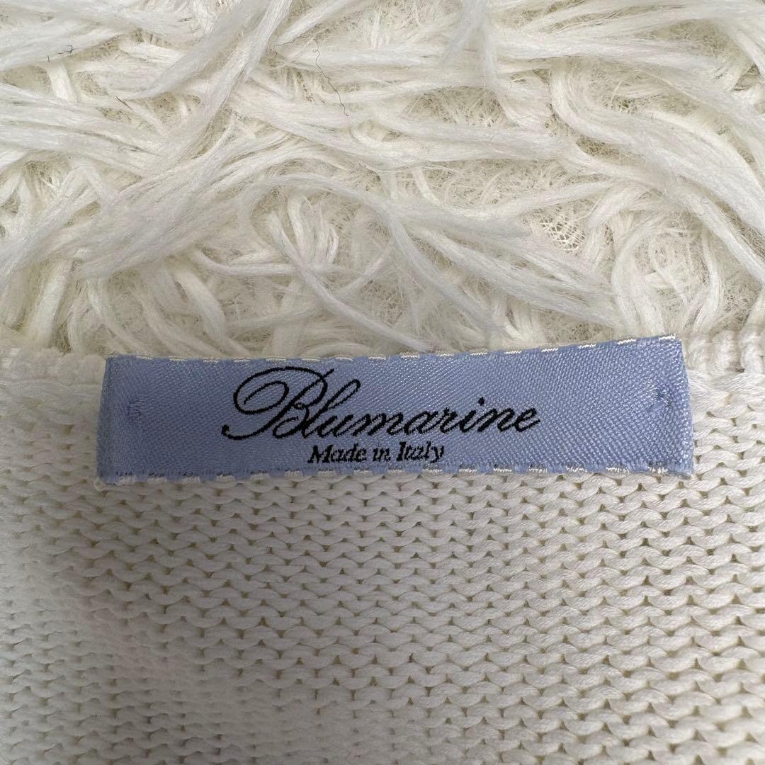 Blumarine ブルマリン カーディガン 長袖 ニット レース イタリア製