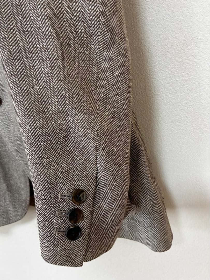 【美品】OLD ENGLAND オールドイングランド　ヘリンボーンジャケット