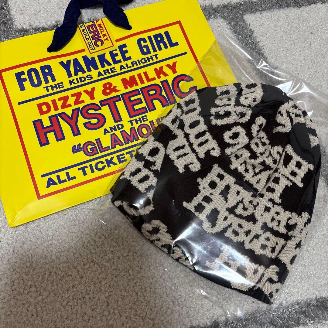新品　当日発送　ヒステリックグラマー　TYPE LOGO ニット帽
