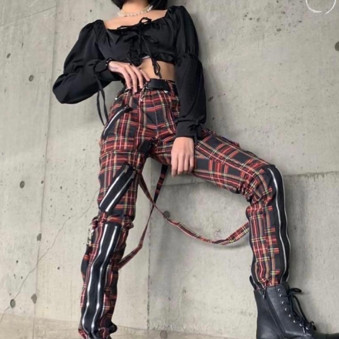 TRIPP NYC チェックボンテージパンツ サイズ26