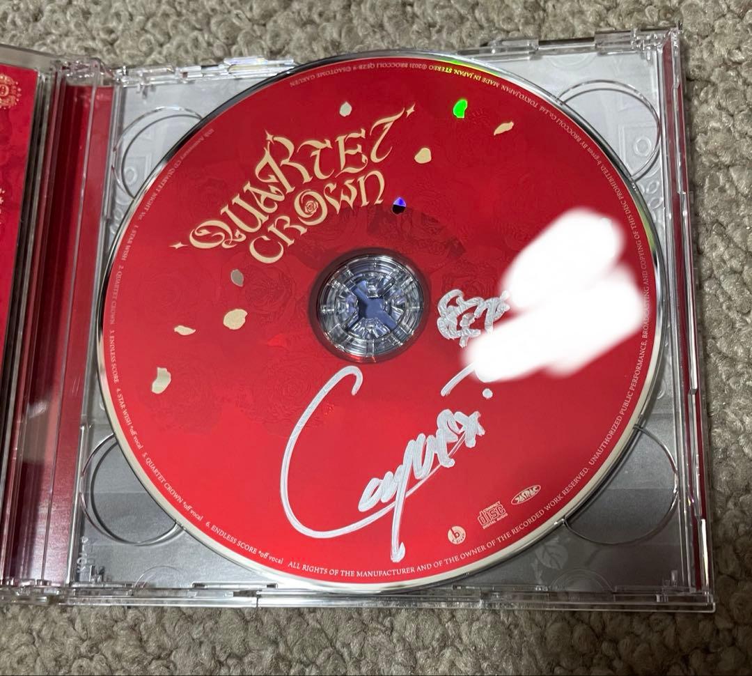うたプリ カルナイ QUARTET CROWN カミュ サイン CD