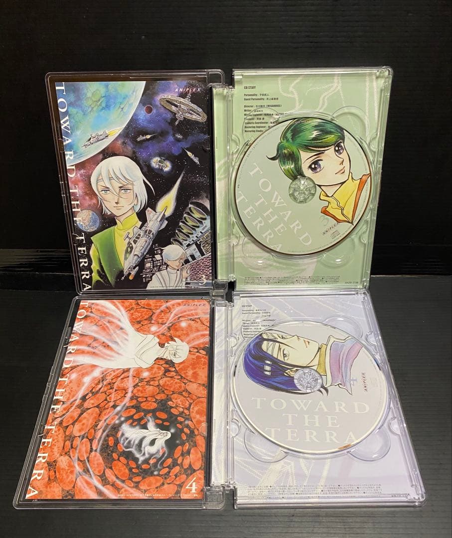 地球へ　DVD 全8巻（完結）　竹宮惠子　完全限定生産版