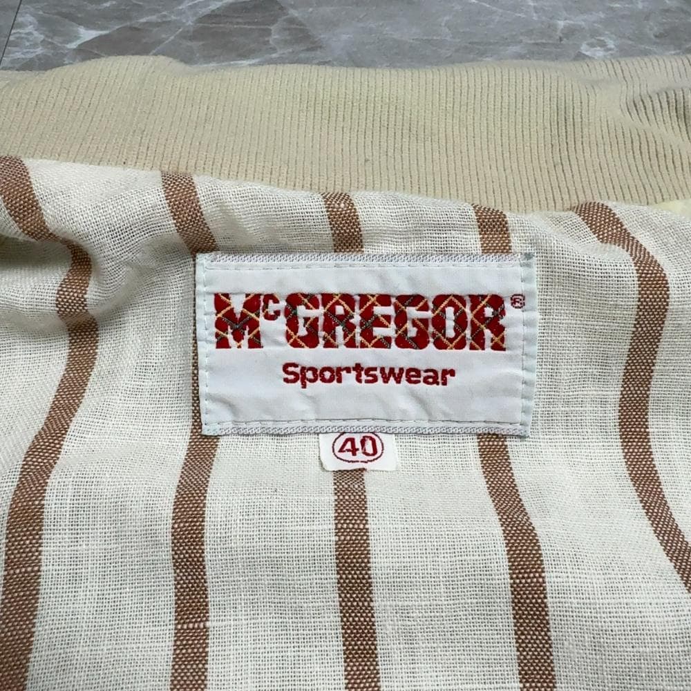希少 70s McGREGOR スウィングトップ 40 マクレガー ドリズラー