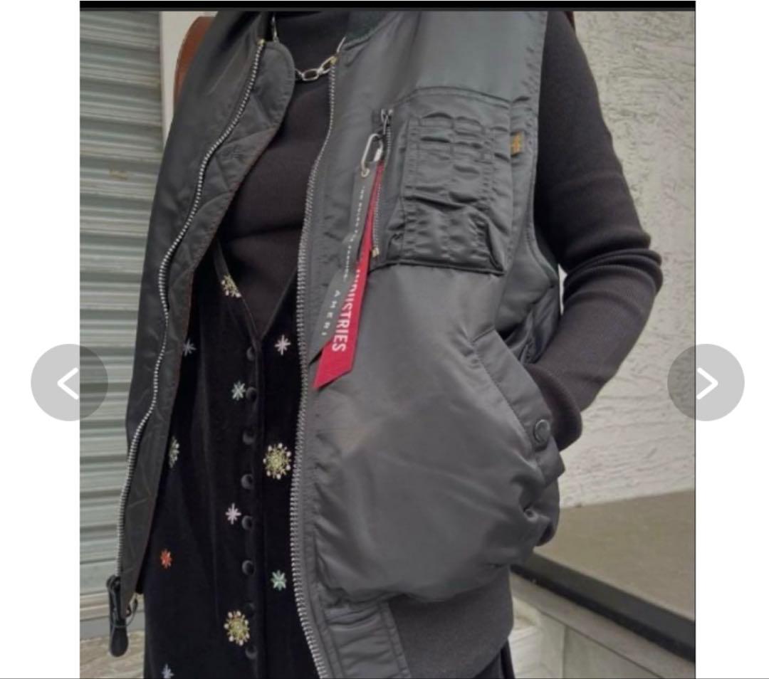 AMERI×ALPHA MA1 VEST