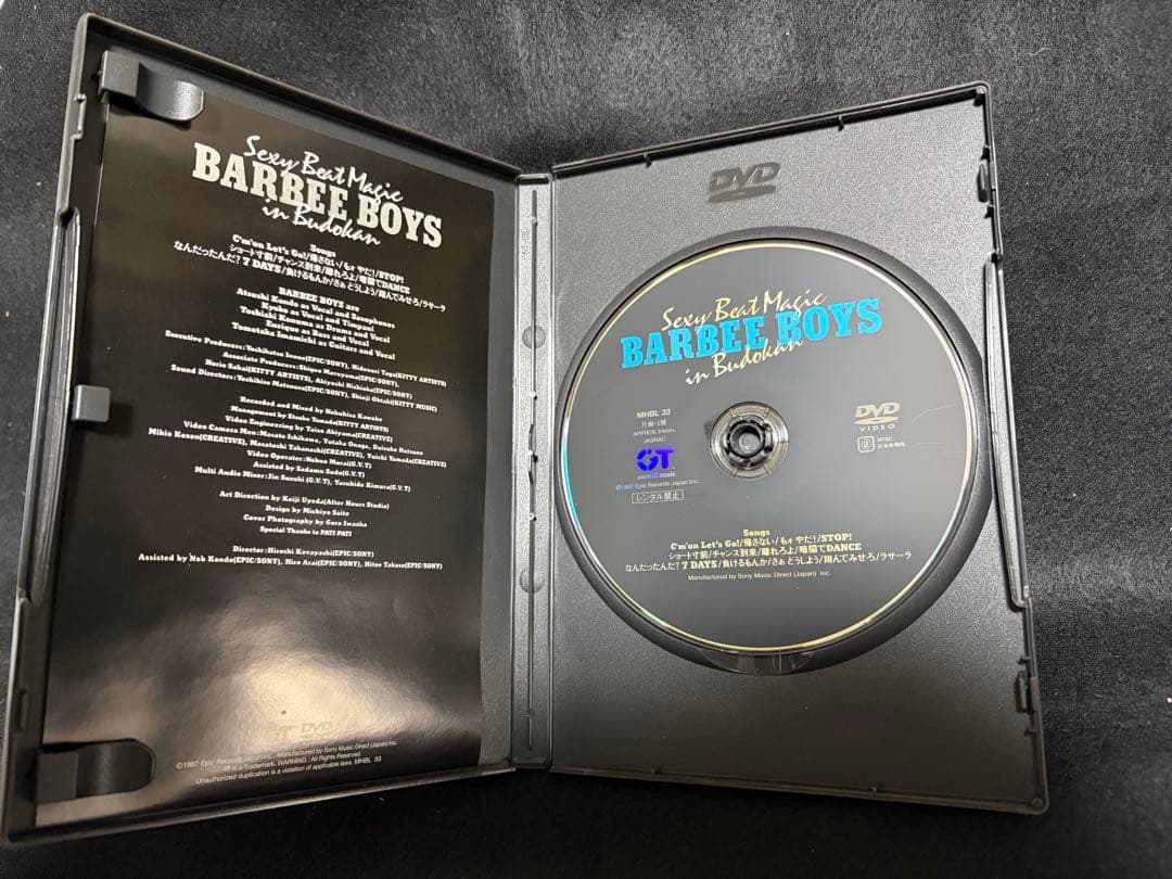 BARBEE BOYS DVD 3枚セット　バービーボーイズ