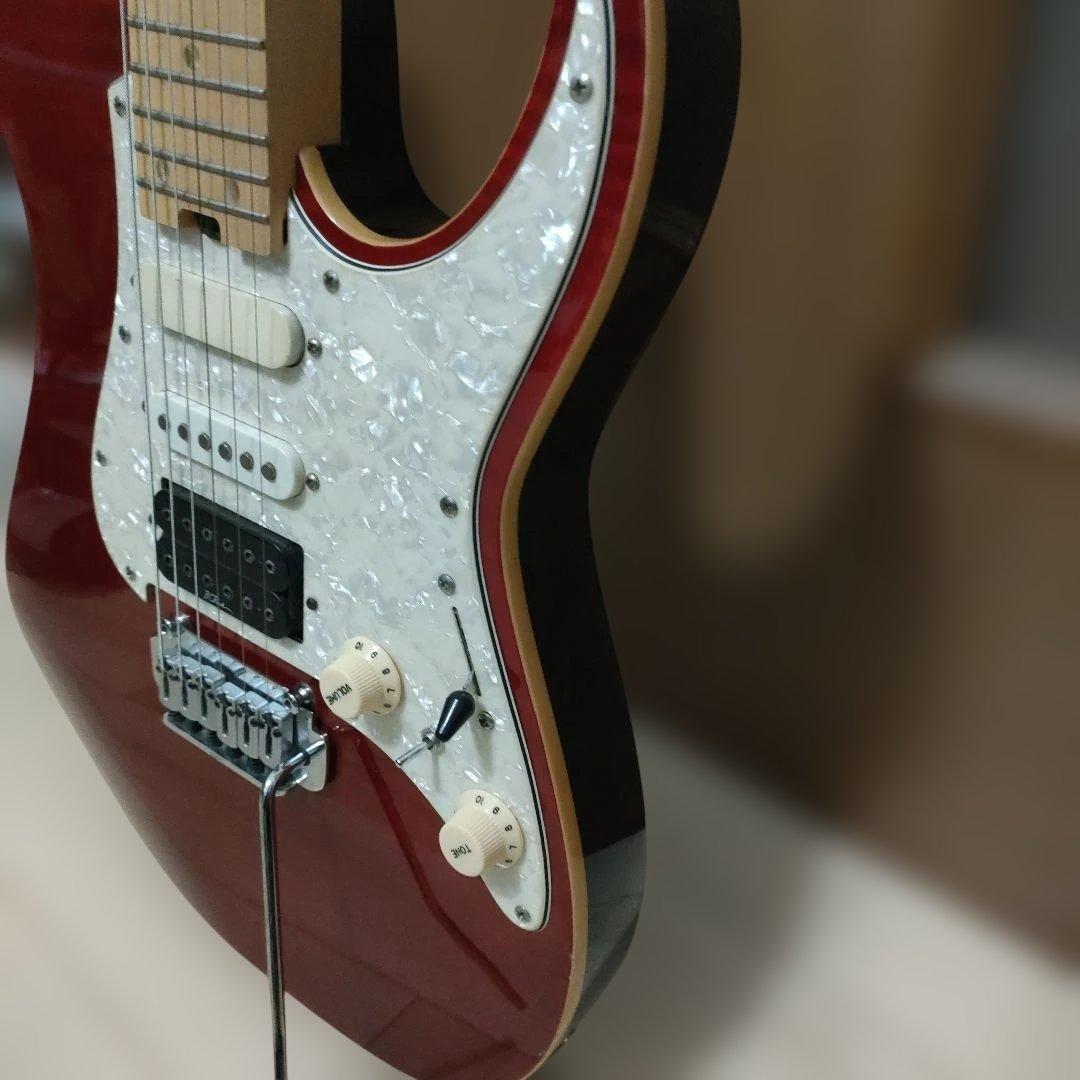 m*l様 GuitarTank　LEGPAP　ストラト風　エレキギター　24フレ