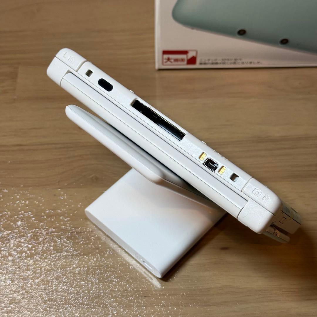 5-159 ニンテンドー3DS LL ミント×ホワイト 箱付き