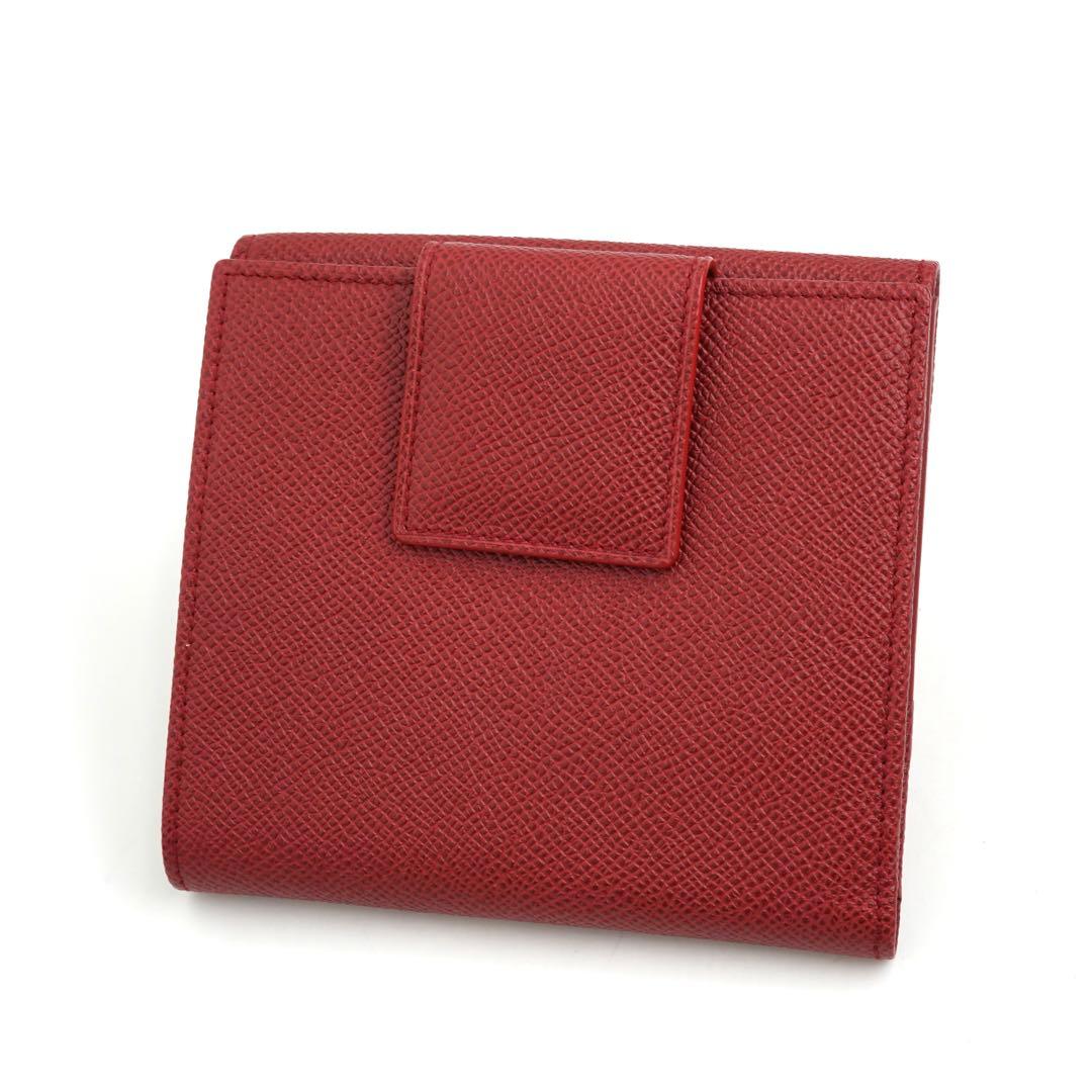 ✨未使用展示品・箱付き✨　BVLGARI ミニ財布　ロゴマニア　クラシコ　レッド