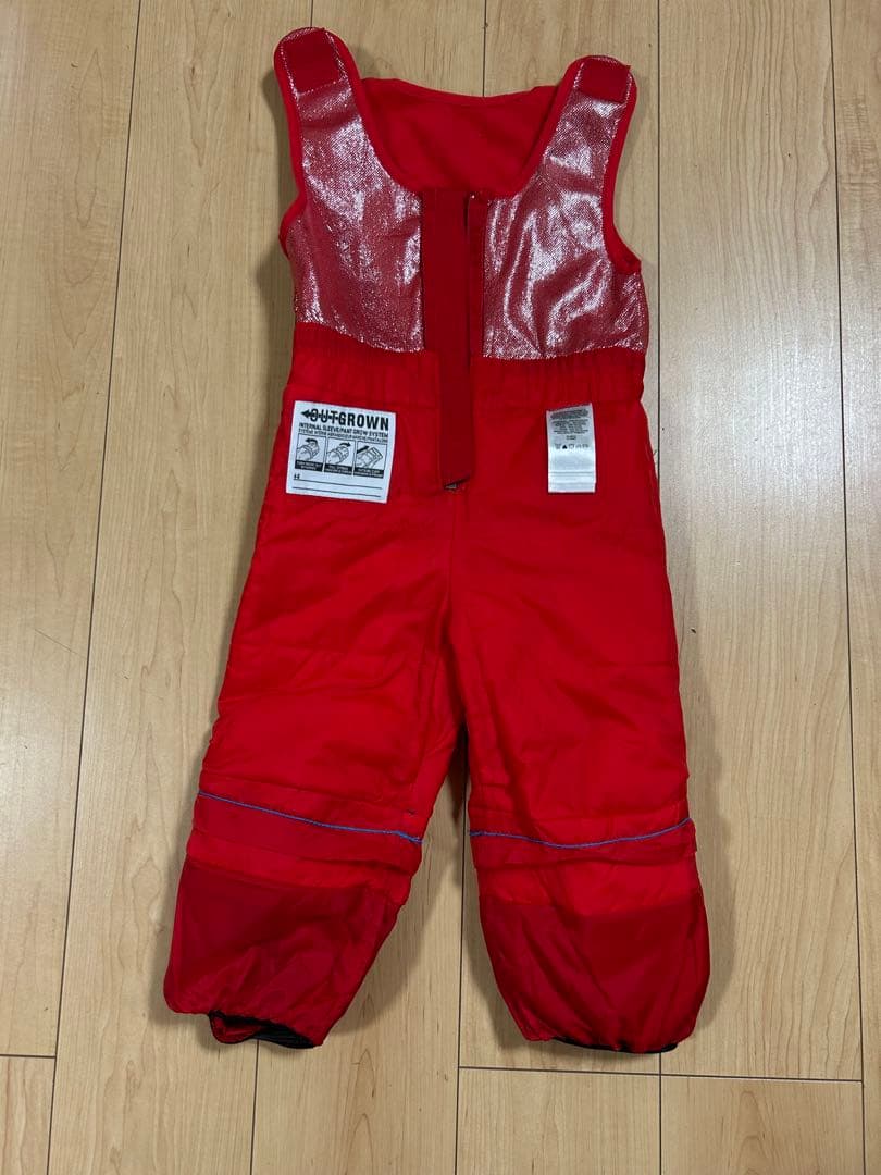 Columbia 3Tグレー×レッドスキーウェアセット