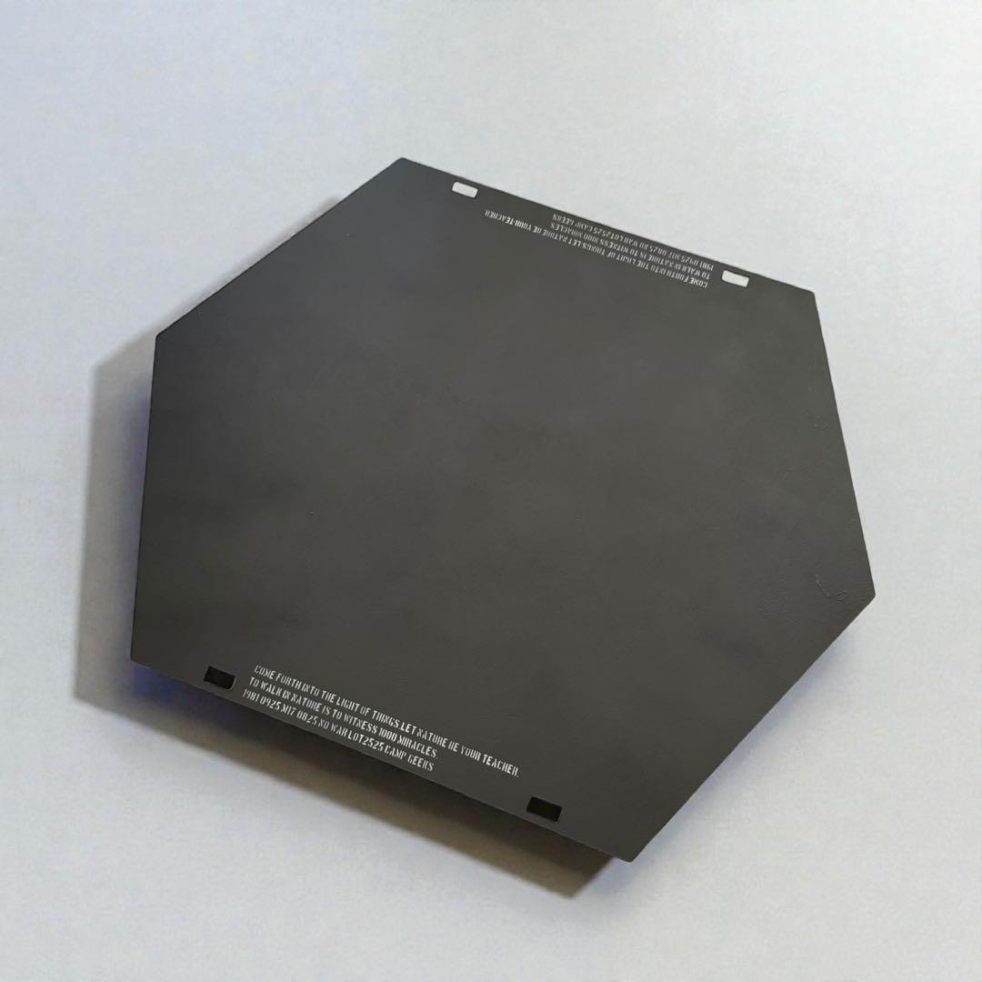 Camp Geek Hexa-top ヘリノックスタクティカルテーブルM用天板