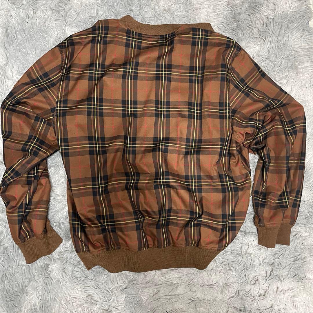 90s OLD STUSSY オールドステューシー ノバチェックブルゾン L