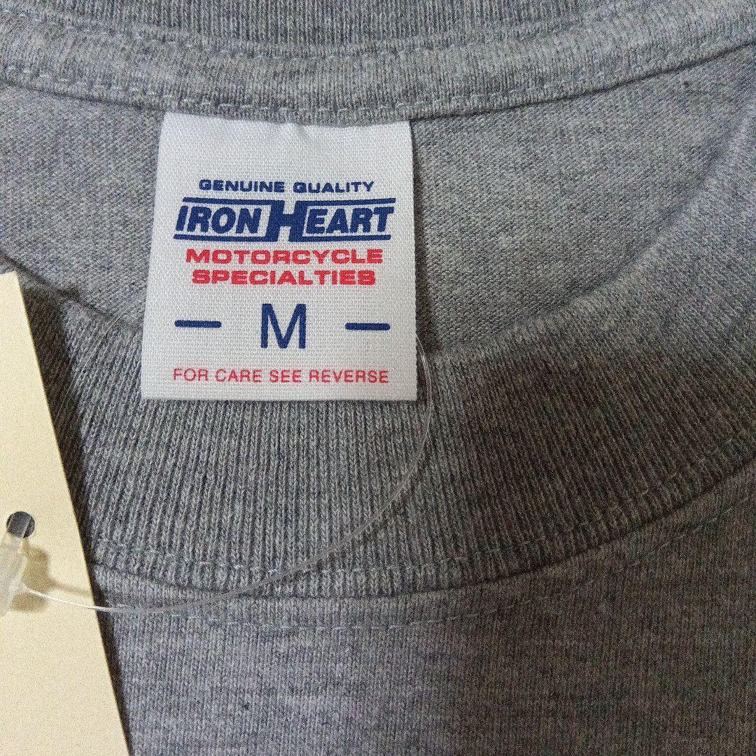 新品未使用 アイアンハート Tシャツ IHT-1907 グレー M