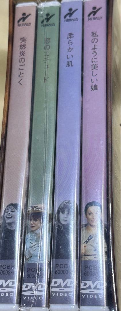 新品未開封DVDボックス「フランソワトリュフォー14の恋の物語」突然炎のごとく他