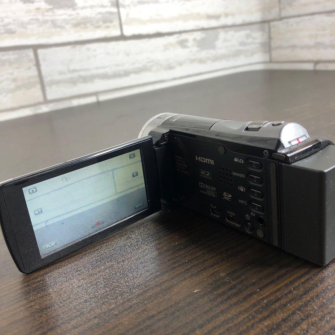 JVCケンウッド　ハイビジョンメモリームービー　GZ-E108-B