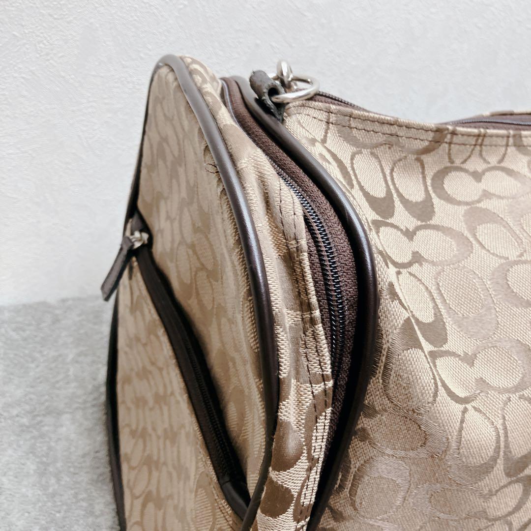 COACHコーチ シグネチャー　ボストンバッグ ショルダーバッグ　トートバッグ