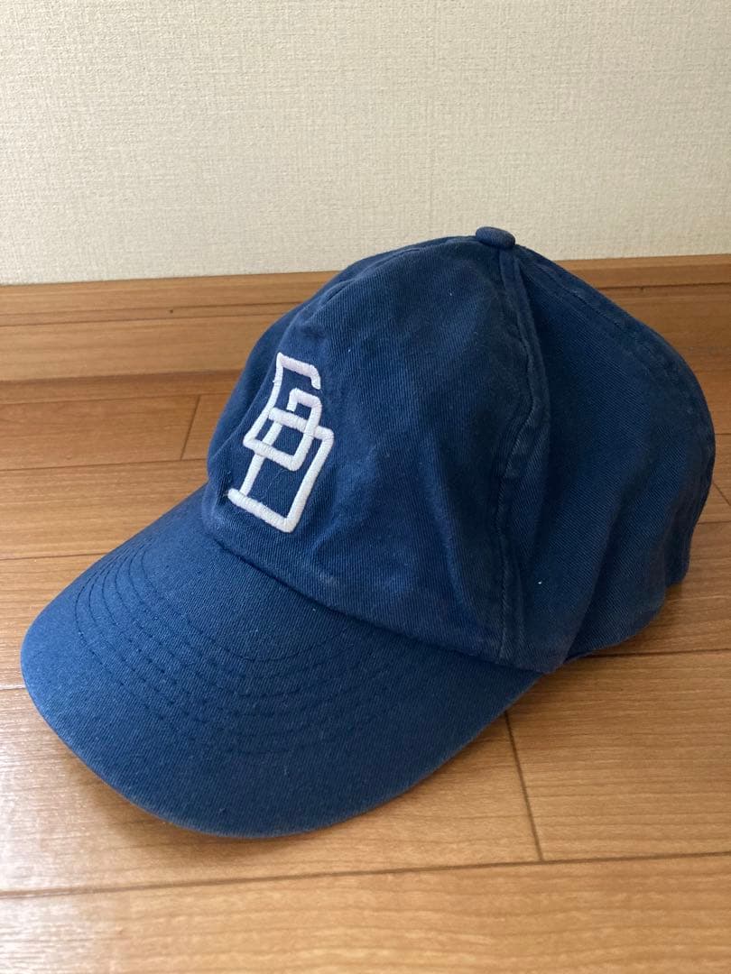 【希少】グレイトフルデッド キャップ　刺繍 ネイビー　90s vintage