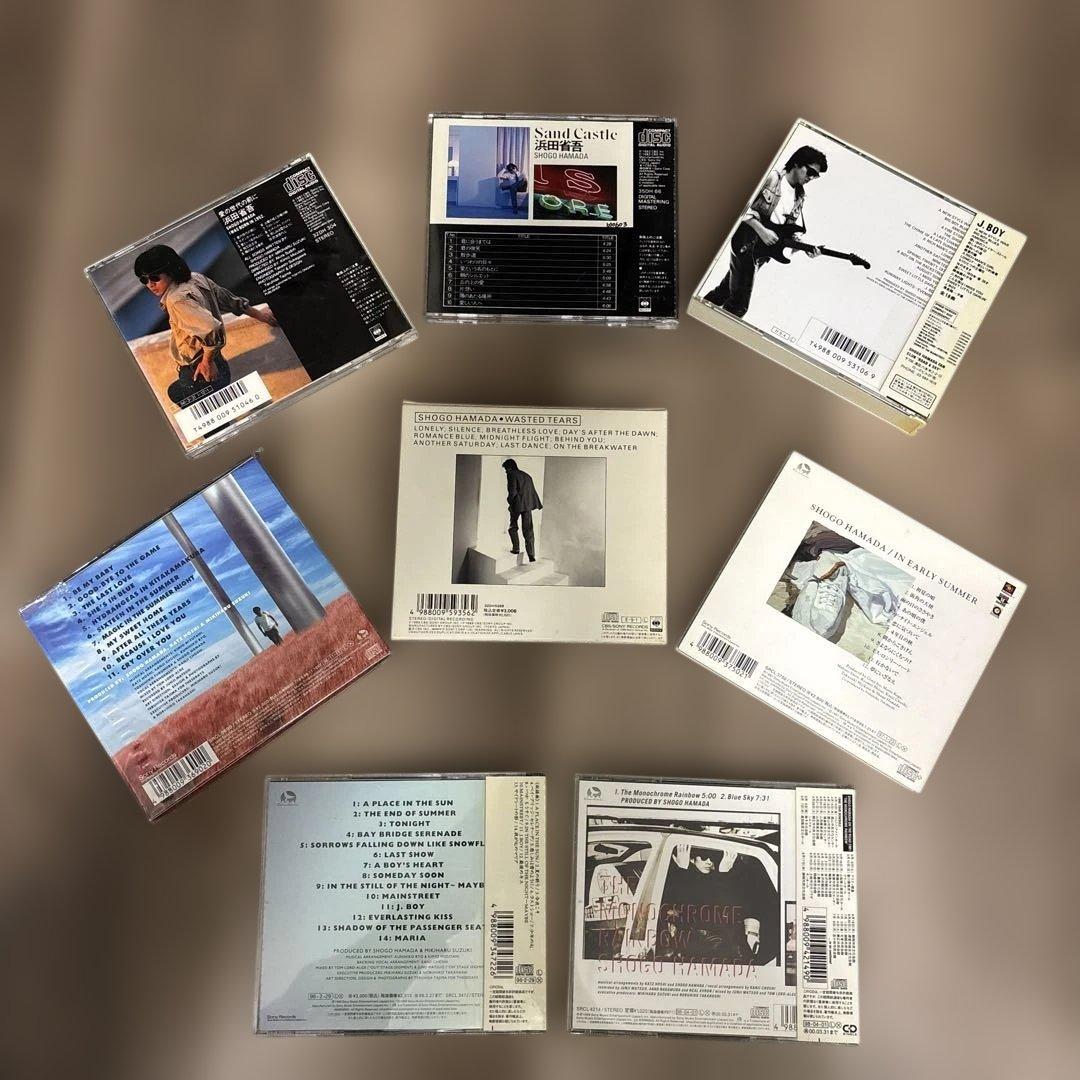 浜田省吾／CD8点セット