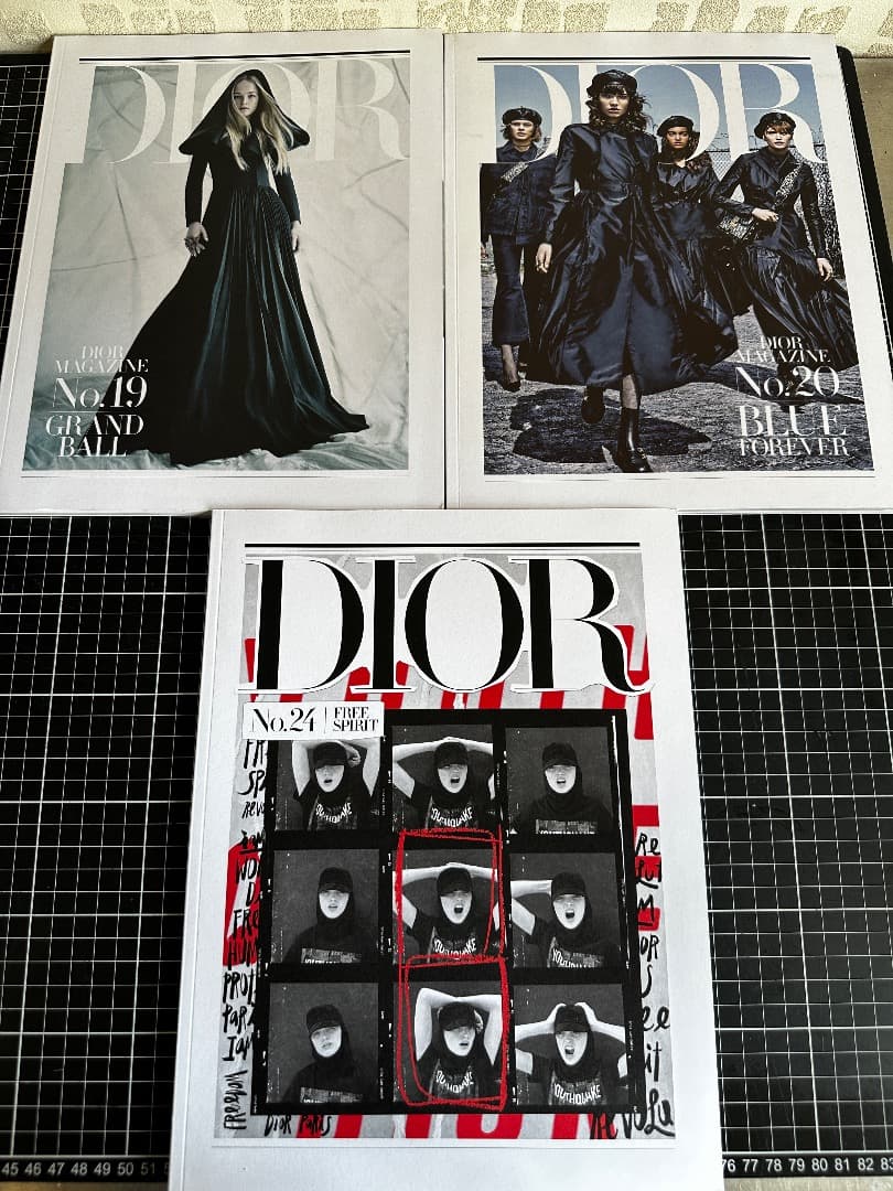 Dior Magazine 2016 2017 2018 ７冊