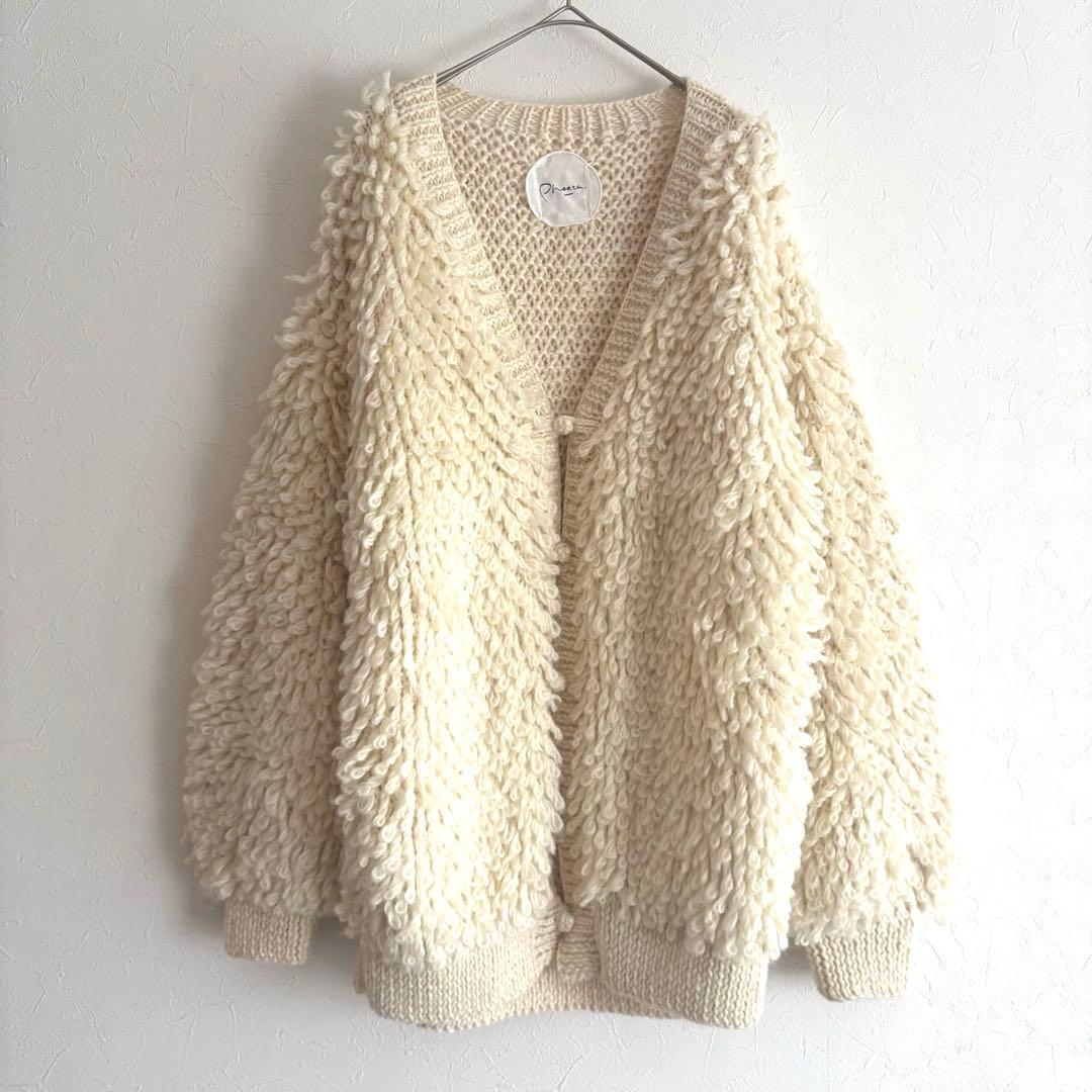 2025 美品✨ Pheeta Clara ループ ニット カーディガン 完売品