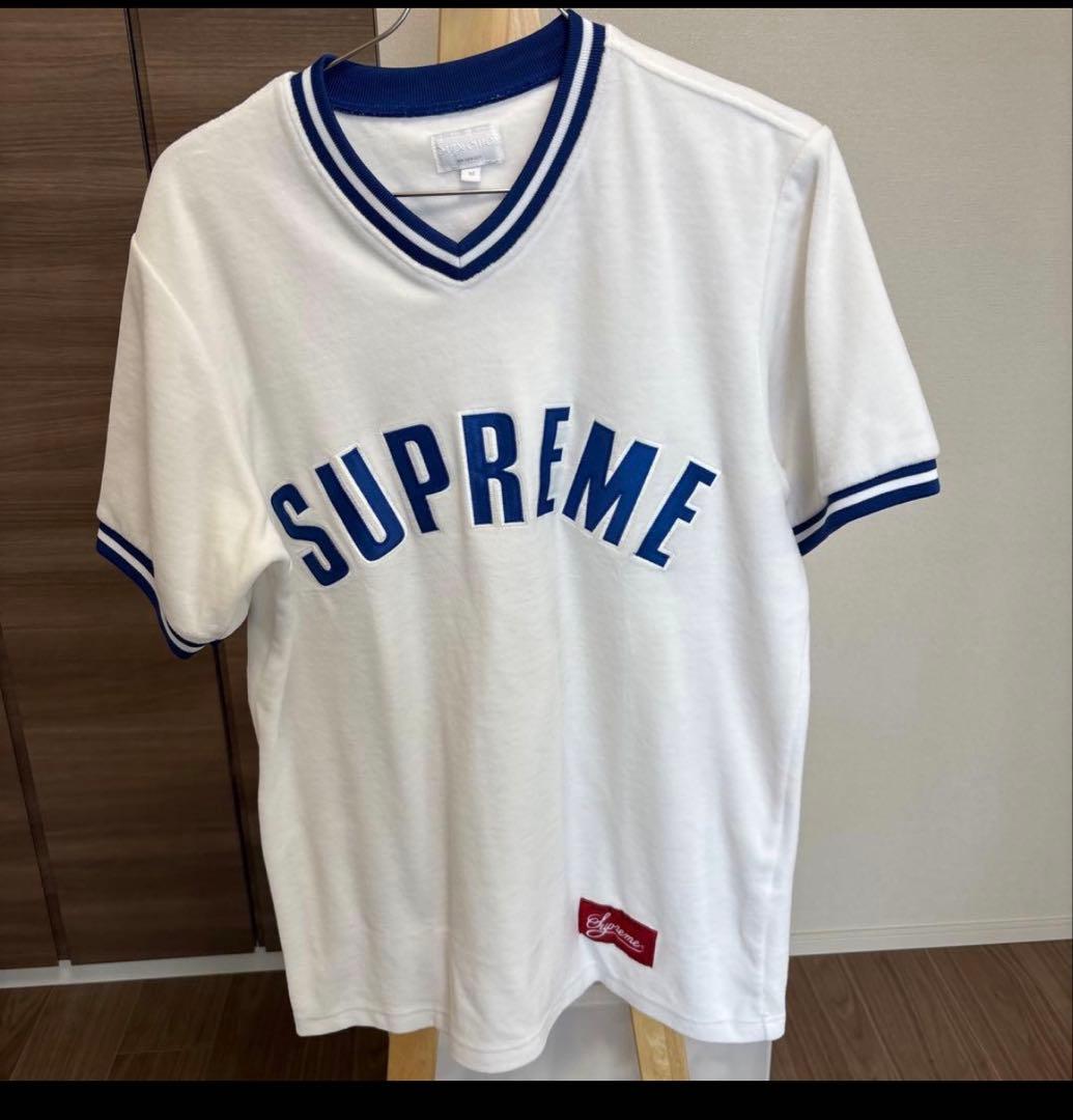 トップス Supreme - Velour Baseball Top M