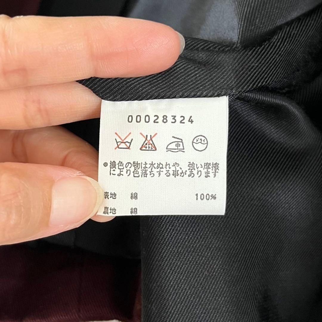 00s agnes b. コットンブルゾン バーガンディー ユニセックス コア