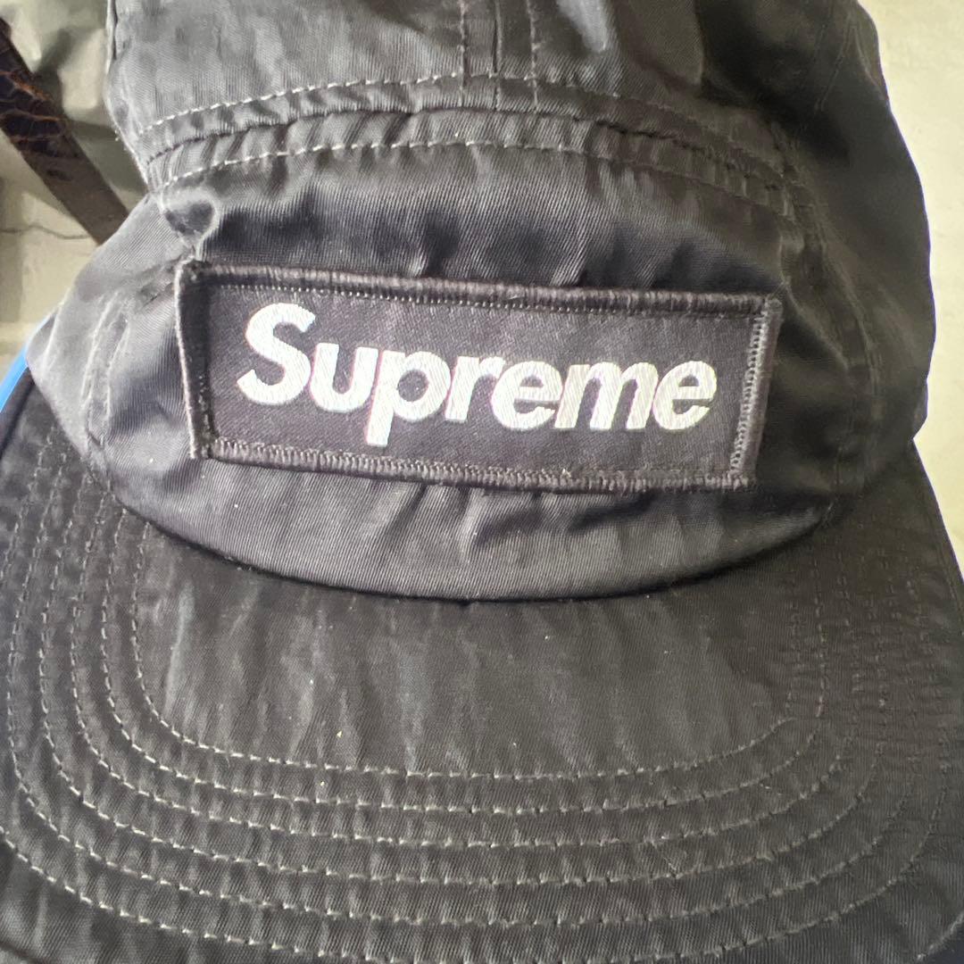 Asupreme Camp Cap “Black” ナイロンキャップ
