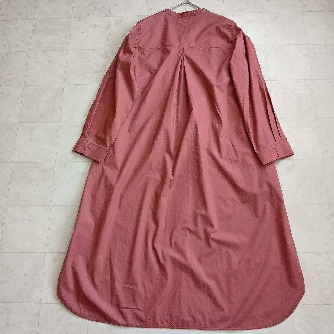 【美品】北欧、暮らしの道具店『はざまの季節が好きになる』シャツワンピース