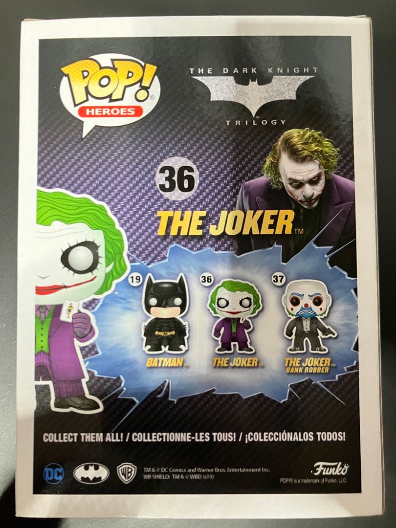【新品未開封】funko pop バットマン　ダークナイト　ジョーカー
