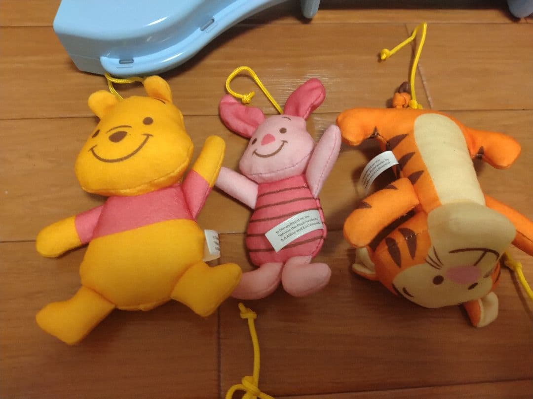 【箱説明書付き美品】プーメリー　ディズニー 6WAY ジムにへんしんメリー