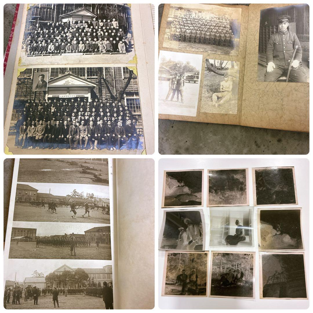 ロ*ン様 戦前 戦後 昭和10〜 陸軍少尉 他 個人写真 アルバム 大東亜戦争