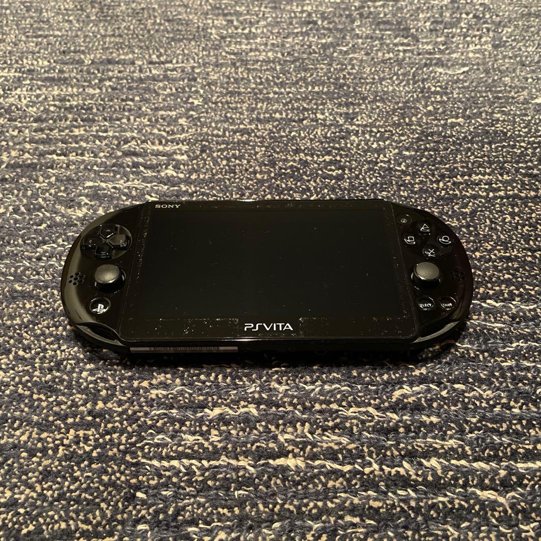 PS Vita PCH-2000 ZA11 ブラック本体(箱、付属品付き)