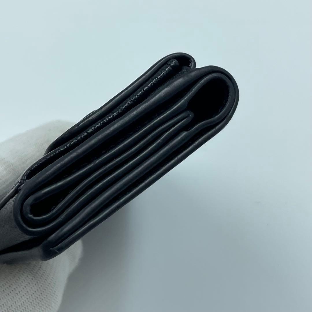 極美品✨　Maison Margiela 財布　小銭入れ　レザー　黒