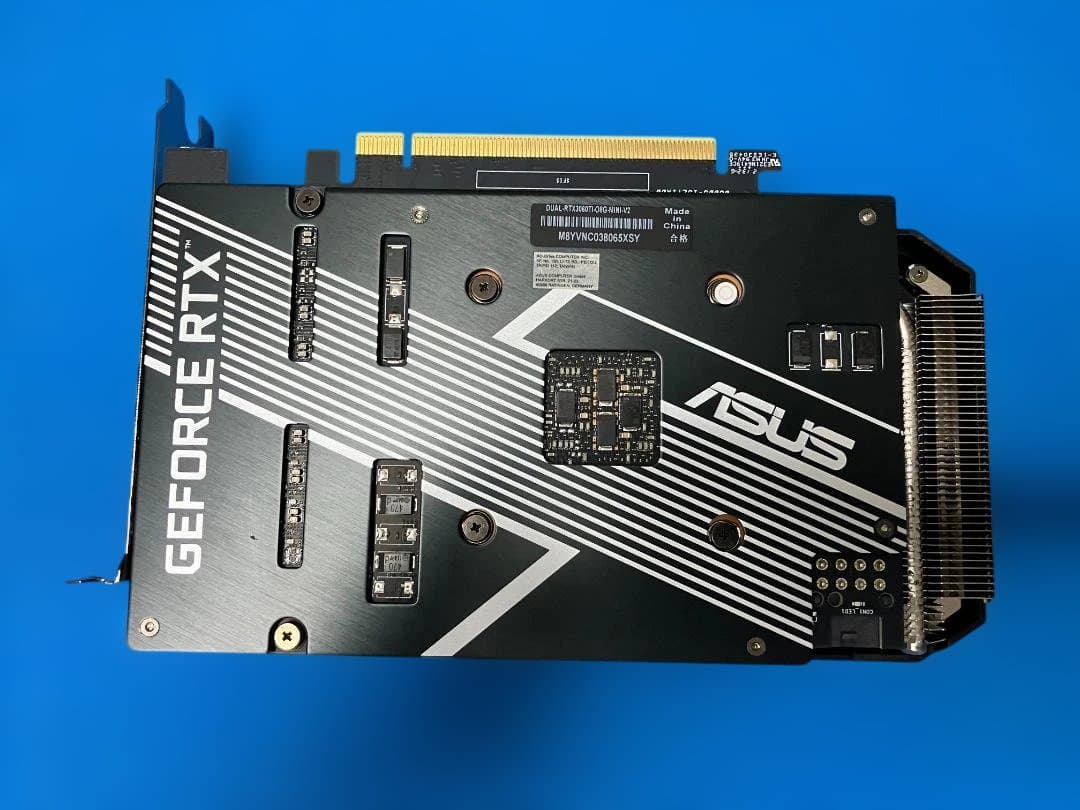グラフィックボード・グラボ・ビデオカード DUALGeForce RTX3060Ti V2 MINI OC Edition