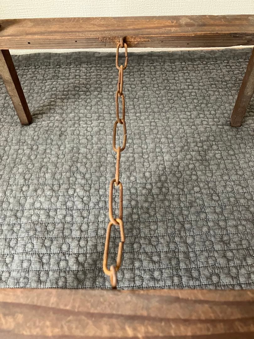 木製脚立　古道具