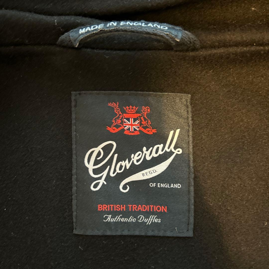 難あり　Gloverall ダッフルコート ショート丈　サイズ46 ネイビー