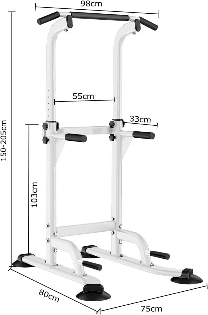 懸垂 懸垂マシン 懸垂バー 【コンパクト/10段調節/耐荷重150kg】