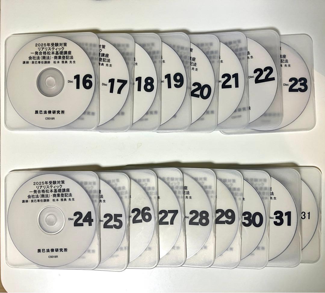 司法書士　2025年　リアリスティック 会社法・商業登記法　DVD