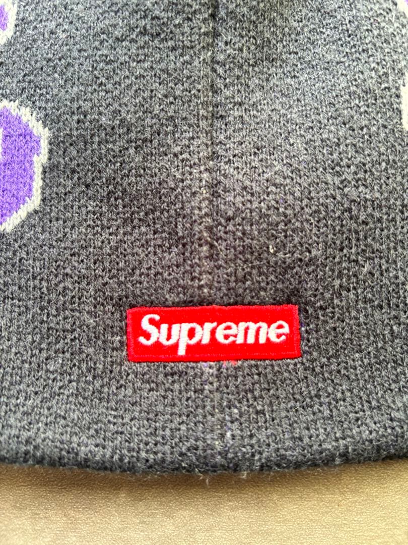 シュプリーム New Era Accent Beanie