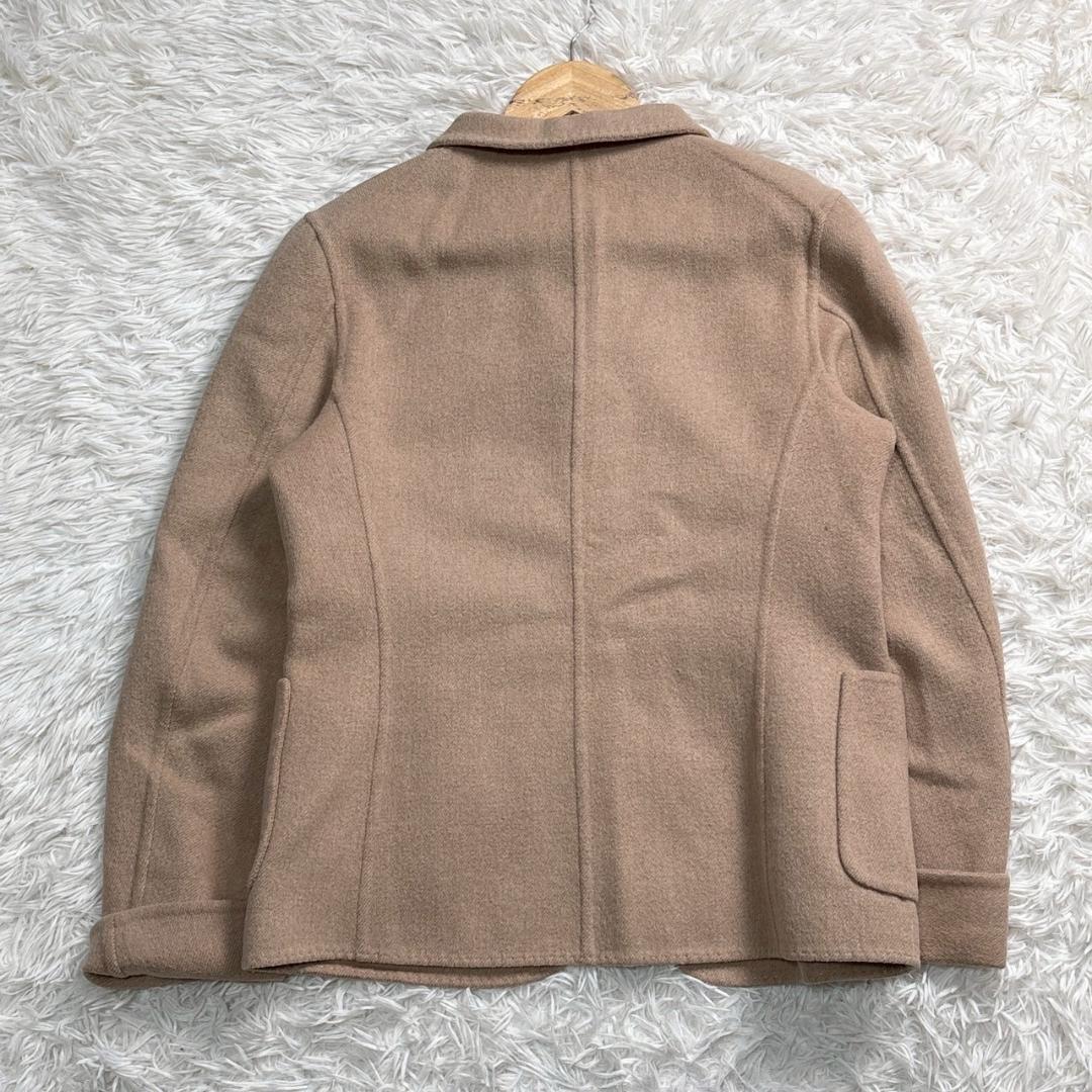 JIL SANDER　ベージュ テーラードジャケット　38 アンゴラ M相当